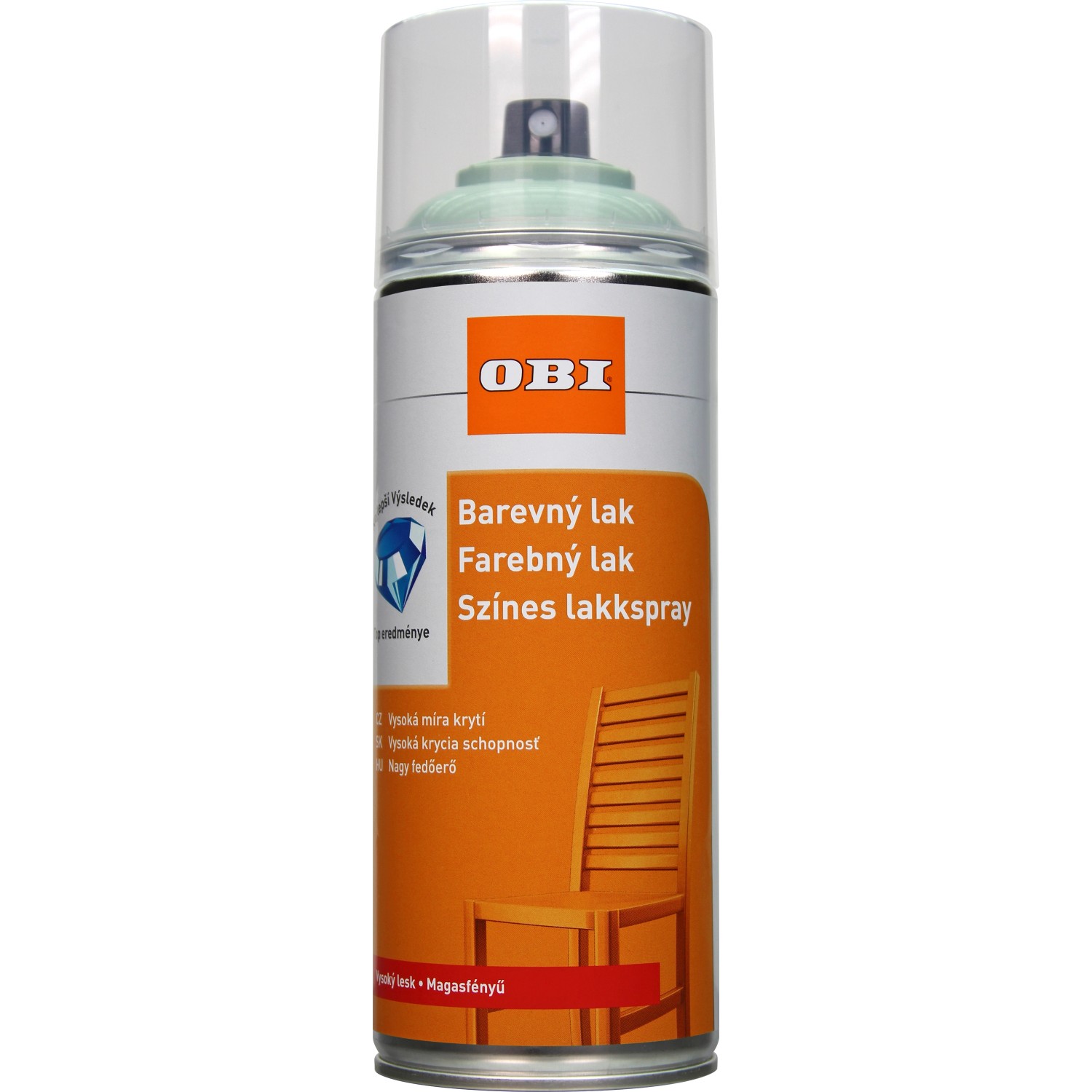OBI Lak ve spreji vysoce lesklý šalvějová zelená 400 ml