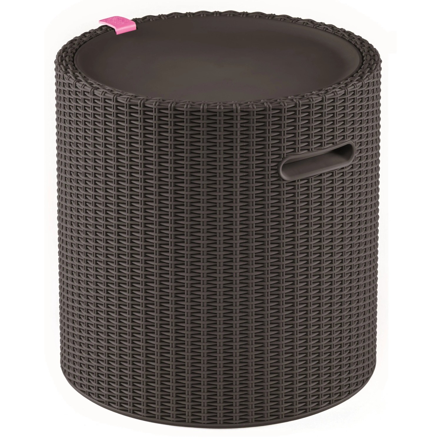 KETER Úložný stolek Cool Stool, antracitová, pr. 43,7 x 44,3 cm