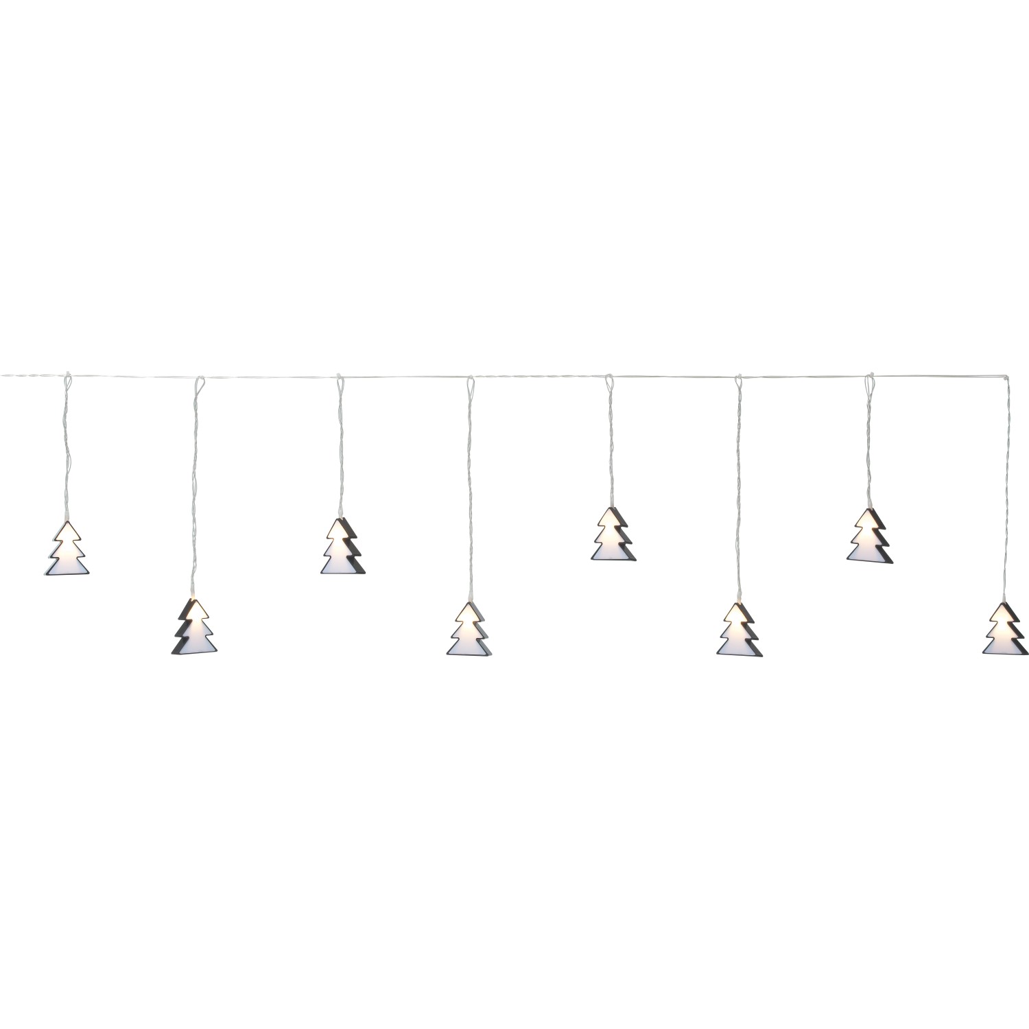 Vánoční dekorativní LED řetěz, 8 diod, různé druhy, 150 cm