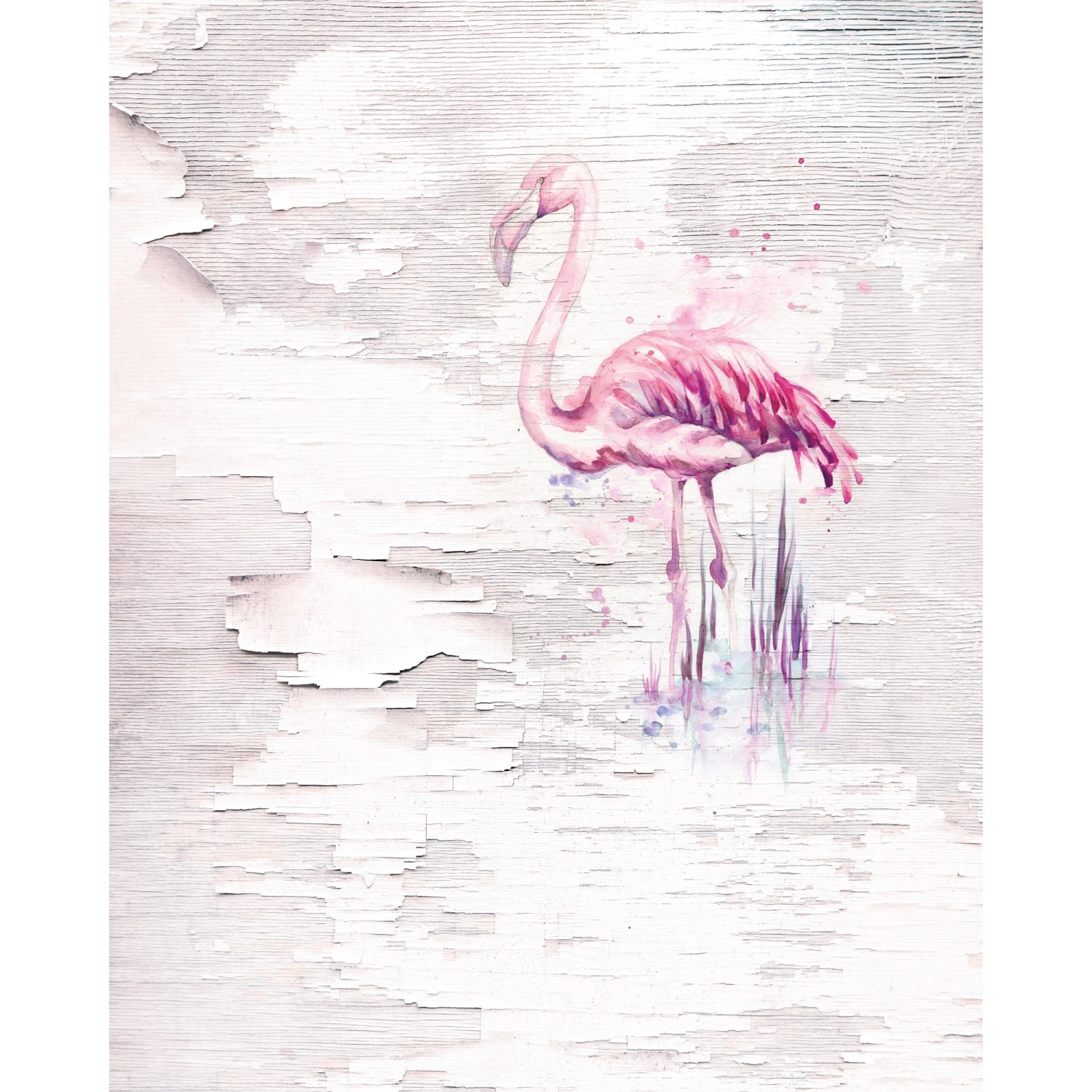 Komar Vliesová fototapeta Pink Flamingo 200 x 250 cm