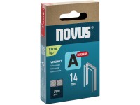 Novus Sponky z jemného drátu Superhard A 53, délka 14 mm, 800 ks