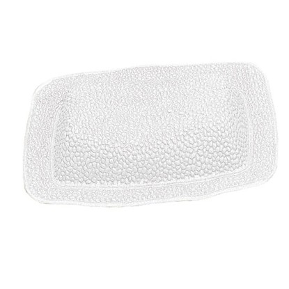 OBI Šíjový polštářek Lydia bílý 32 cm x 22 cm