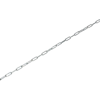 LUX-TOOLS Řetěz dlouhočlánkový kulatý galvanicky pozinkovaný pr. 4 mm x 5 m
