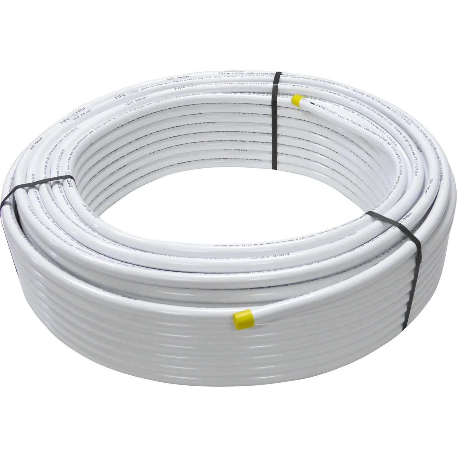 PIPETEC Vícevrstvá kompozitní trubka DVGW, bílá, pr. 20 x 2 mm, role 25 m