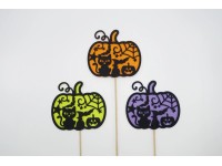 BD Tova Zápich dýně s kočkou, různé druhy, 32 cm