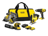 STANLEY FATMAX Sada aku nářadí SFMCK412MDS-QW 18V V20 STANLEY FATMAX Sada aku nářadí SFMCK412MDS-QW 18V V20