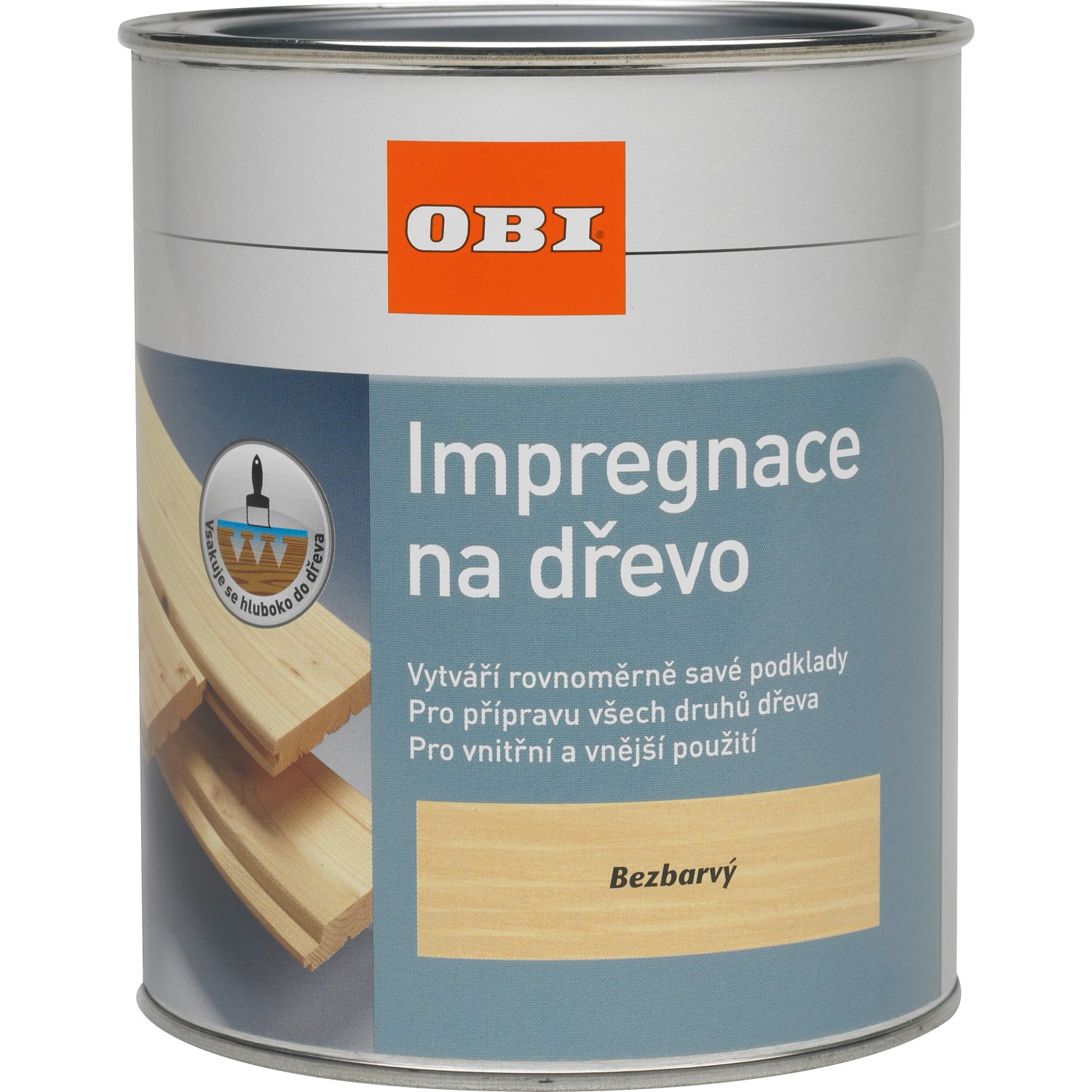 OBI Impregnace na dřevo bezbarvá 2,5 l