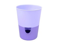 Plastia Samozavlažovací květináč Rosmarin, fialová/tm. fialová, pr. 11 vm