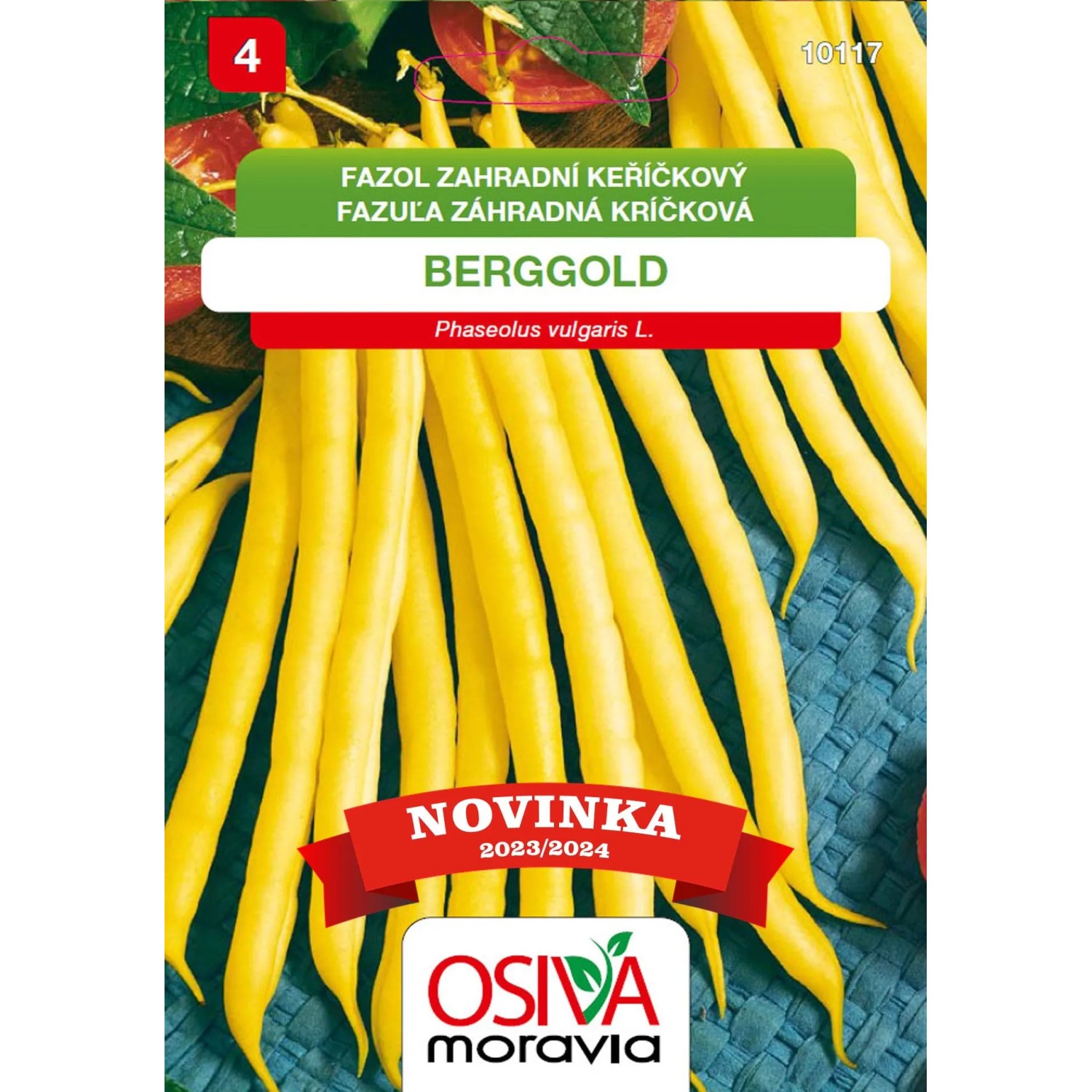 Semínka Fazol keříčkový Berggold (Phaseolus vulgaris var. nanus)