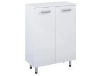 Maximus Spodní koupelnová skříňka Eve, 2 dvířka, lesklá bílá, 60 cm Maximus Spodní koupelnová skříňka Eve, 2 dvířka, lesklá bílá, 60 cm