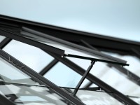 Vitavia Hliníkové střešní okno V/ U/ M/ M/ P/ C/ A beze skla černé 61,6 cm x 57,