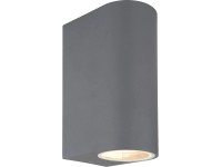 GLOBO Venkovní svítidlo VERONIKA čirá/antracitová GU10 35 W 68 x 152 x 92 mm