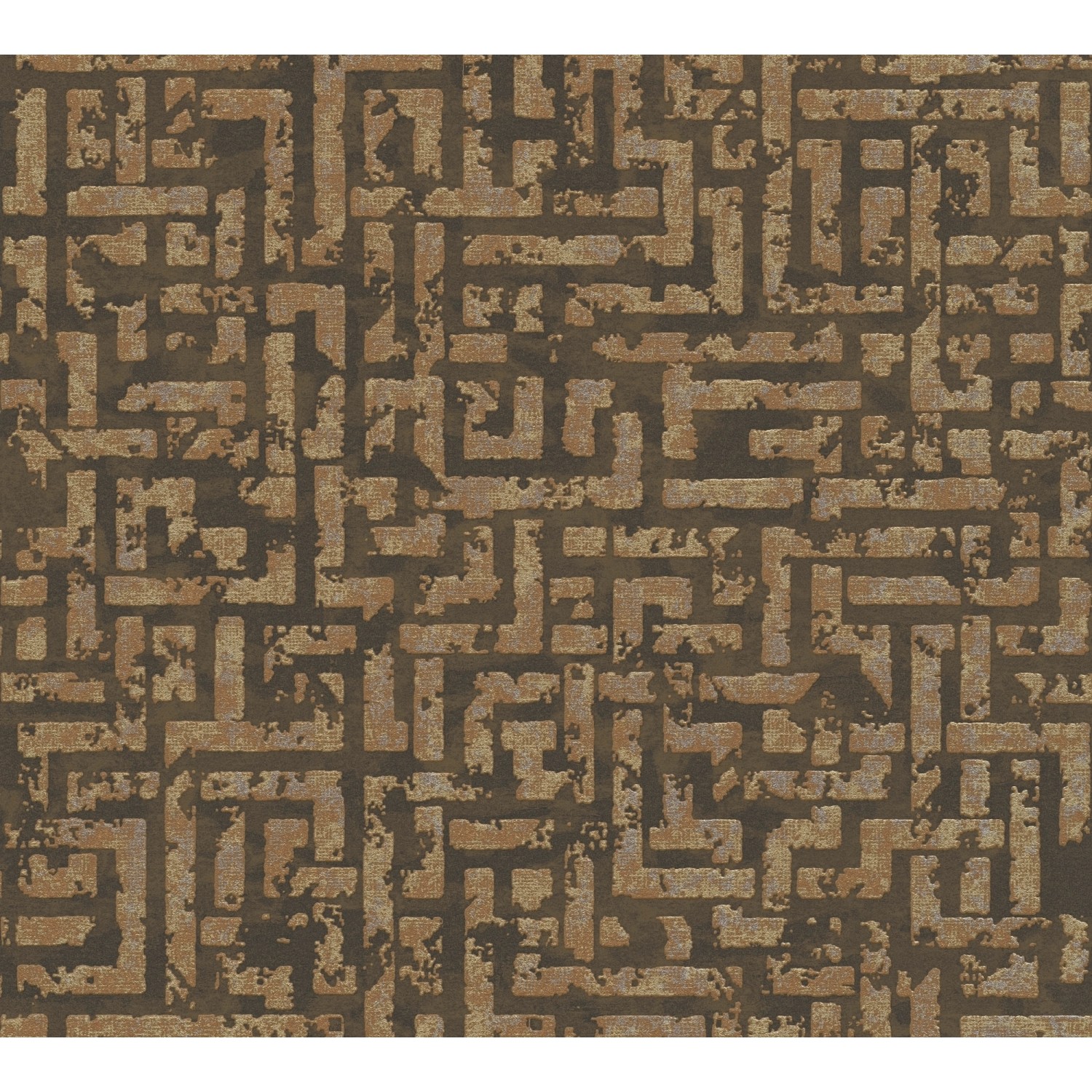 A. S. Creation Vliesová tapeta My Home My Spa hnědo-zlatá