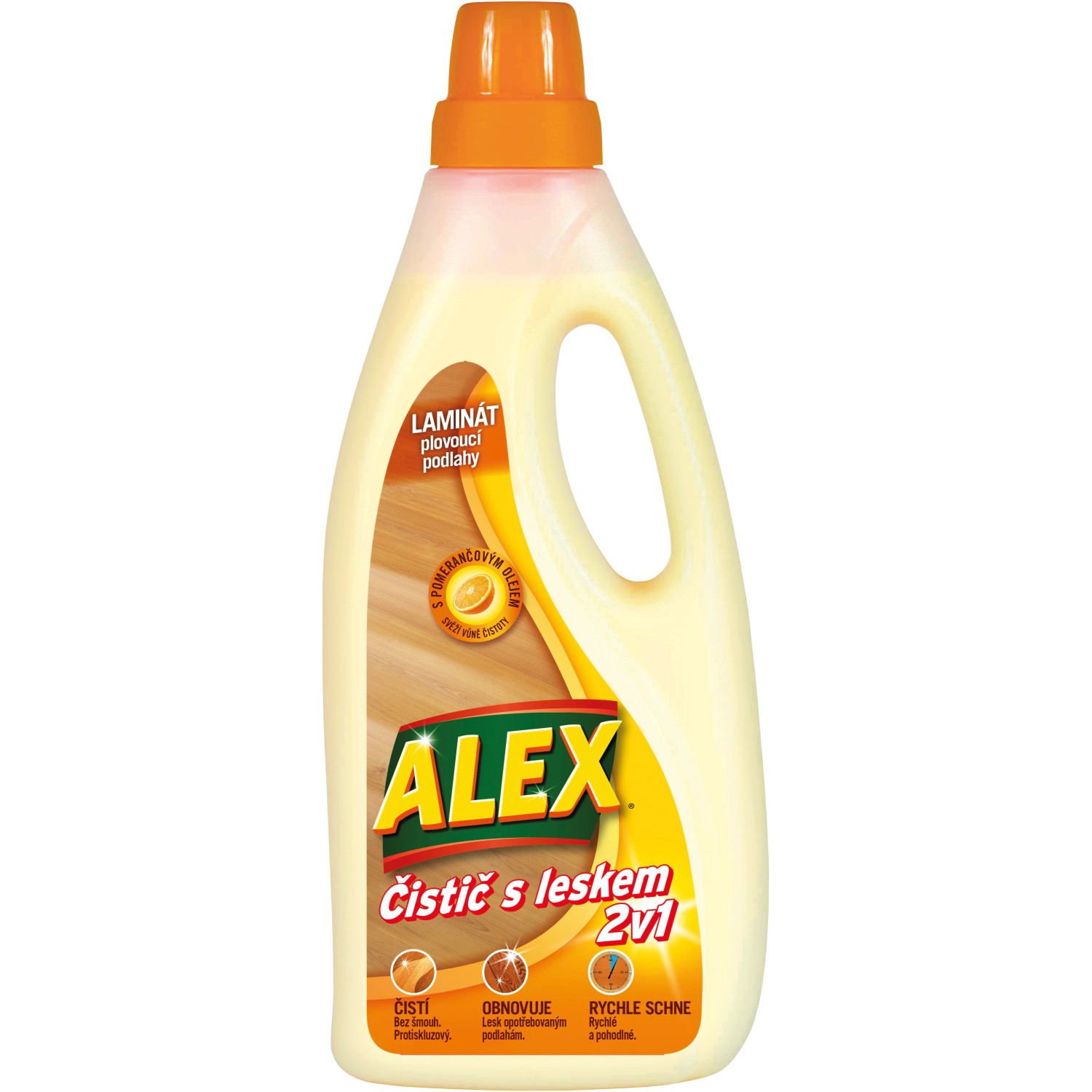 ALEX Čistič a leštěnka 2v1 na laminát