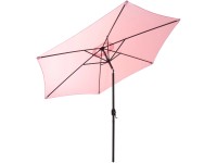 Gartenfreude Slunečník se 6 vzpěrami, růžová, pr. 200 cm