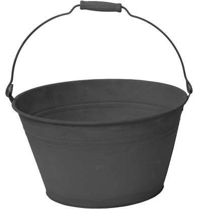Mega Collections Zinkové vědro Vintage Black pr. 32 x 18 cm