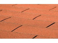 Weka Střešní šindele obdélníkové, červená, 3 m2