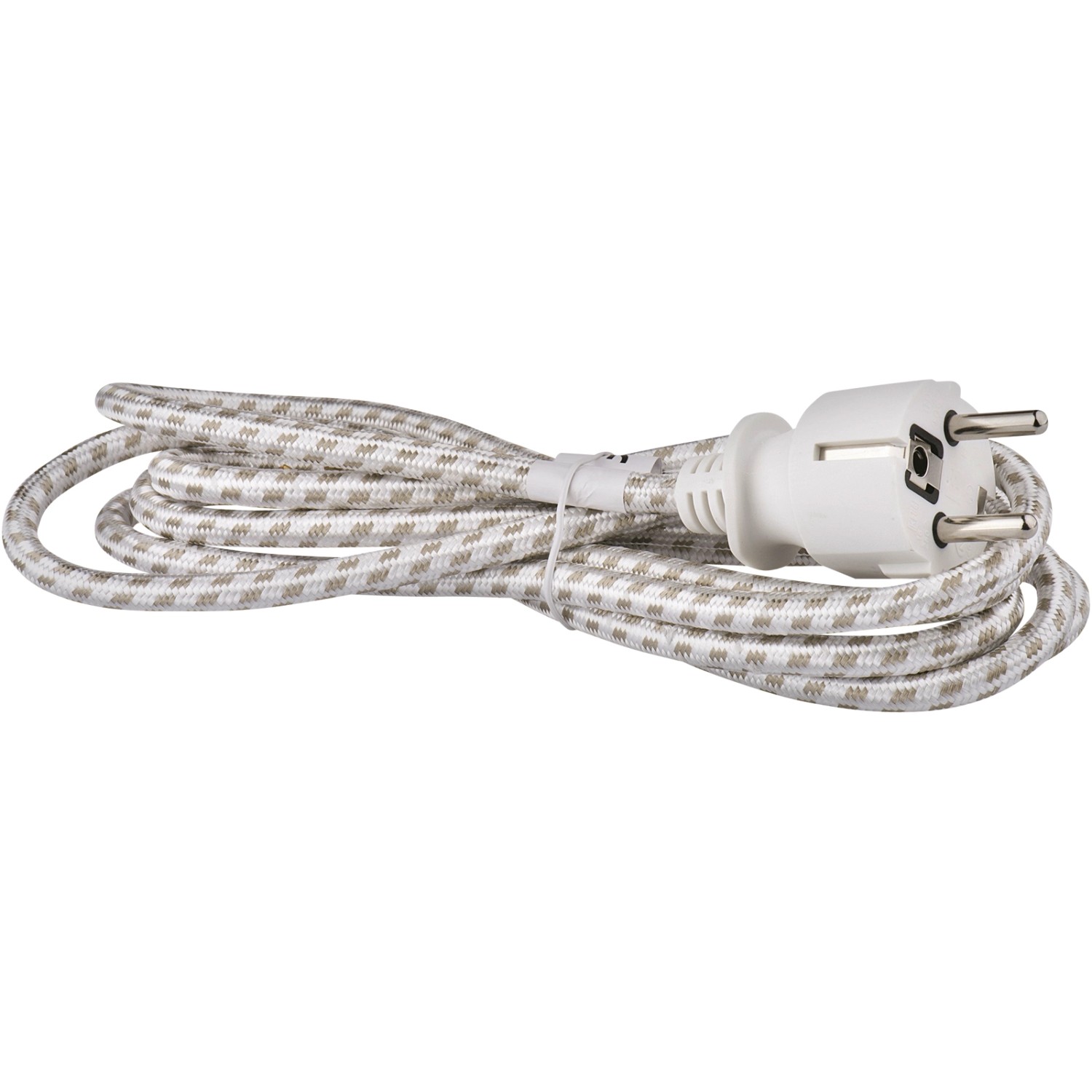 Emos Flexo šňůra opředená 3 x 0,75 mm, 2,4 m