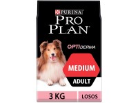 Purina Pro Plan Granule pro psy Adult Medium Optiderma losos 3 kg