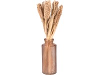 Sušené květiny ve váze Desert Flower 30 cm světle hnědé