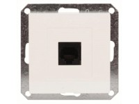 Düwi Zásuvka RJ45 Medium, bílá Düwi Zásuvka RJ45 Medium, bílá