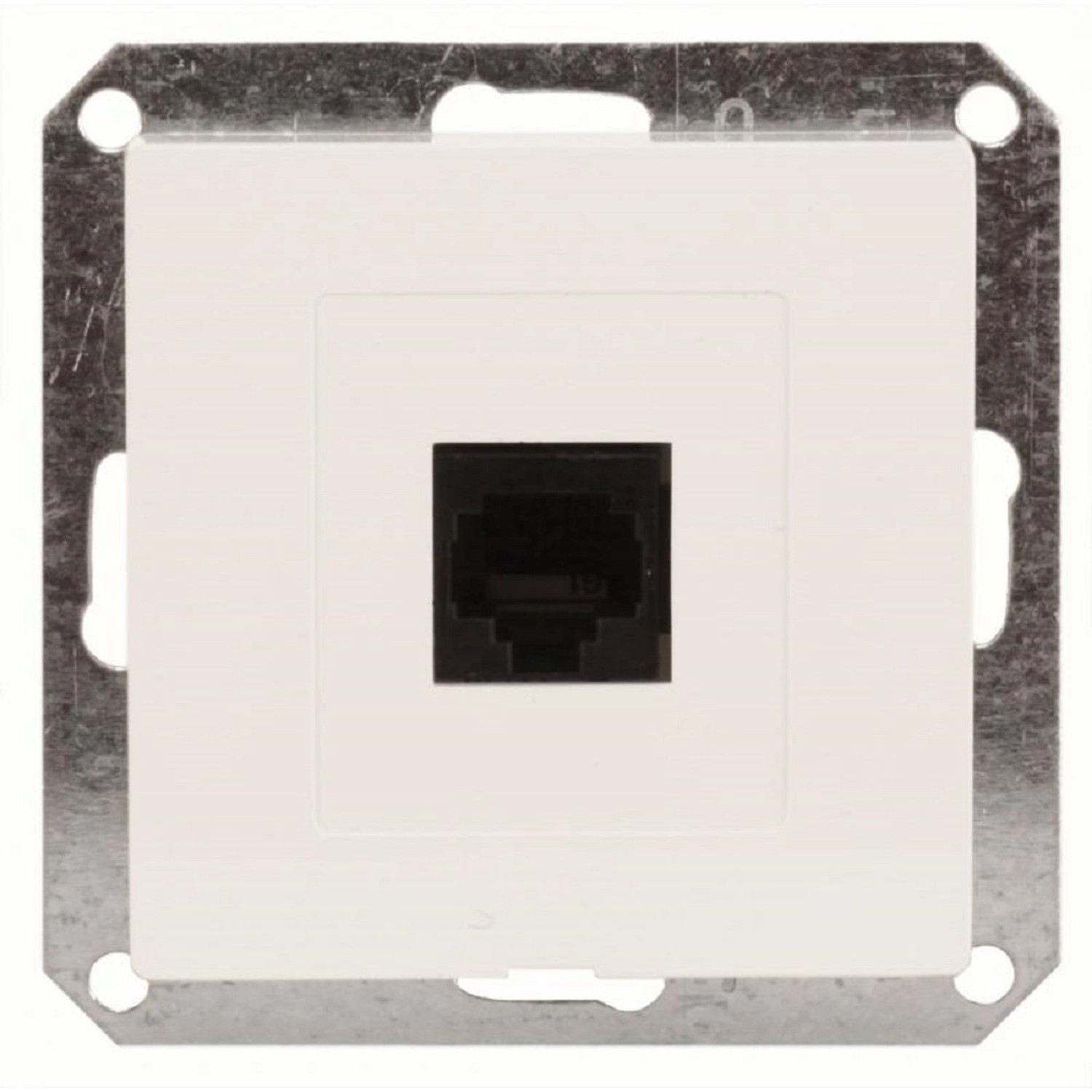 Zásuvka RJ45 Medium, bílá