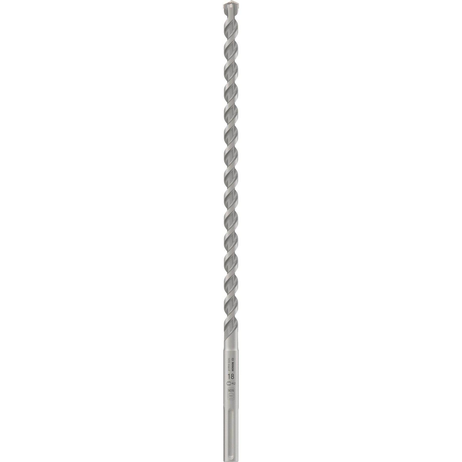 Bosch Spirálový příklepový vrták SDS-max-4, 18 x 400 x 540 mm