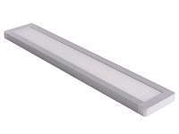 Přisazené LED svítidlo ALENA, 35 W, 3000 lm, 4000 K, stříbrná, 84,7 x 16,1 cm