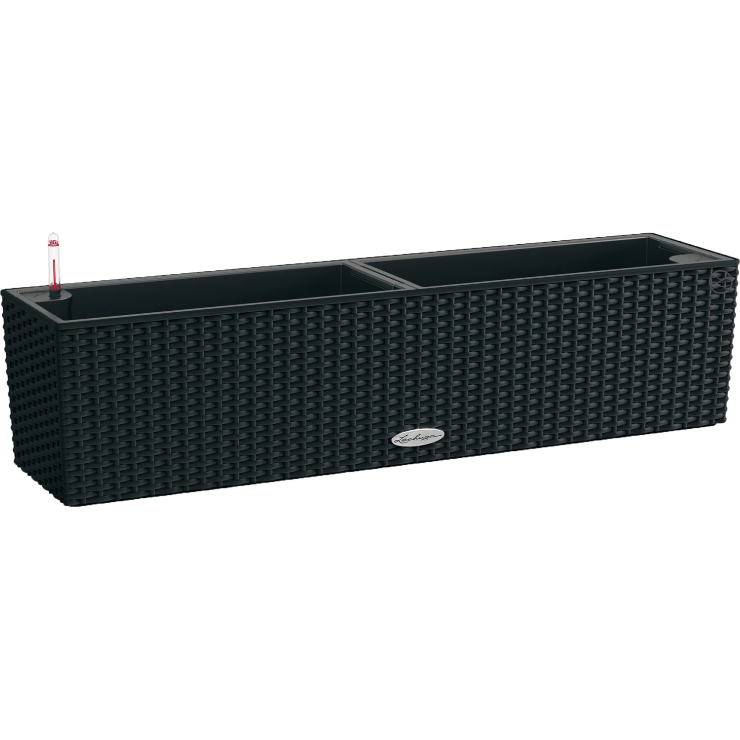 Lechuza Truhlík Balconera Cottage 80 černý, 19 x 19 x 79 cm