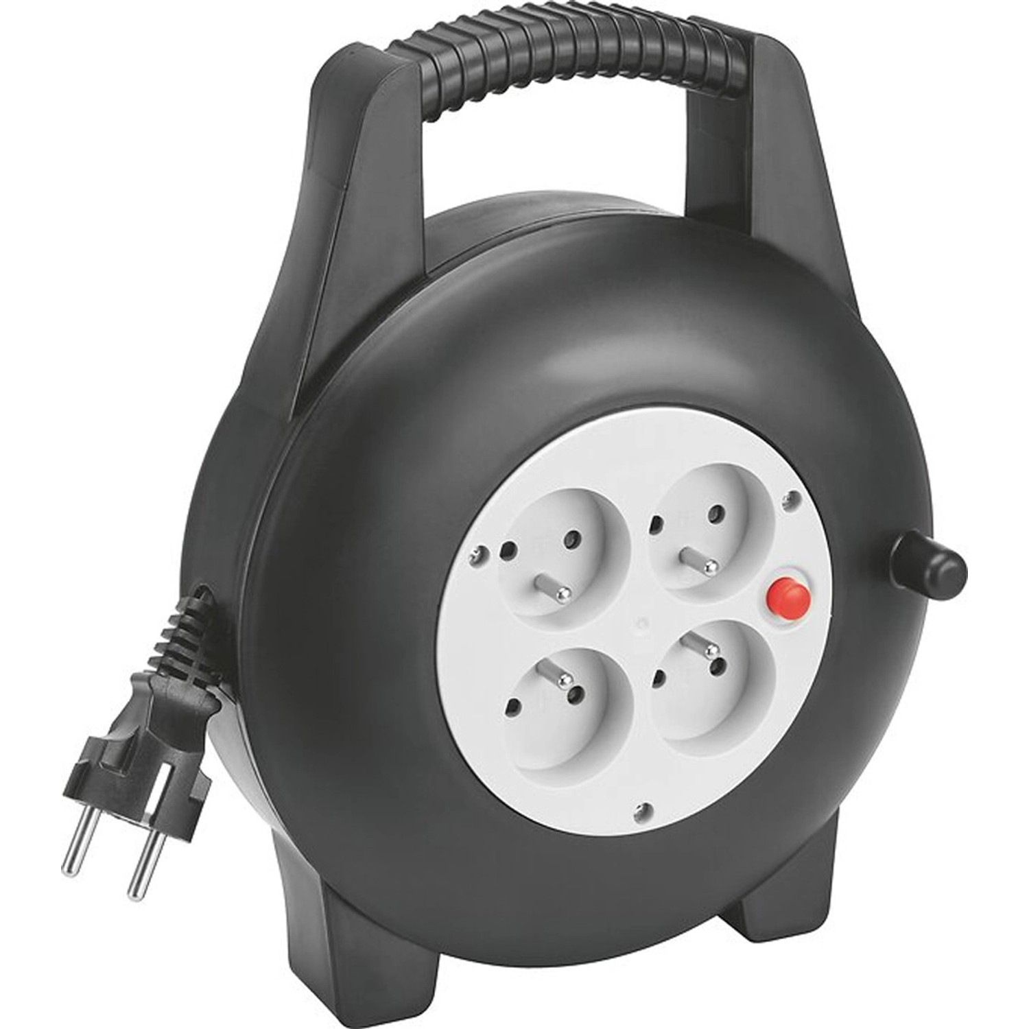 Kabelový naviják 4 zásuvky, 10 m