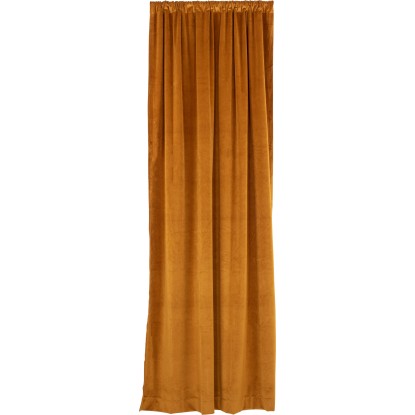 OBI Závěs s tunelem, hořčicový, 2 ks, 135 x 250 cm