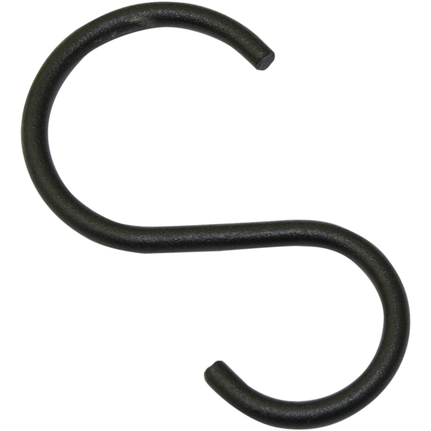 Gardinia S-háček Industrial Home, černý, 10 ks, pr. 2,5 cm