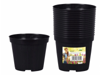 NOHEL GARDEN Květináč výsadbový BLACK, pr. 8 cm, 15 ks NOHEL GARDEN Květináč výsadbový BLACK, pr. 8 cm, 15 ks
