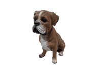 Dekorační figurka pes boxer 35 cm