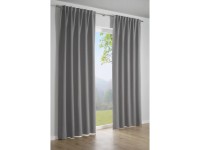 Sehlbach Závěs se skrytými poutky Dimout, šedý, 245 x 140 cm