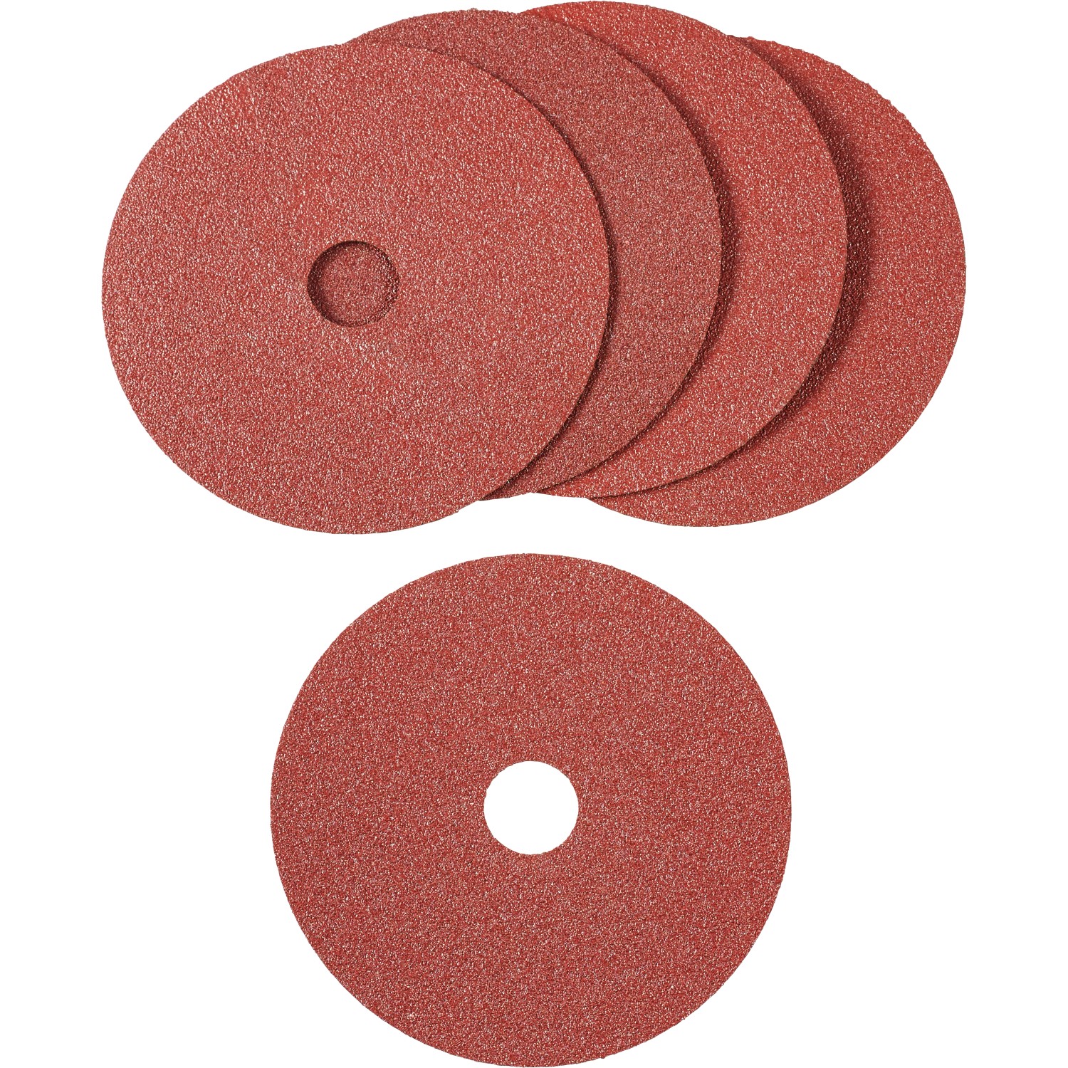 LUX Fíbrový kotouč Classic zrnitost 60, 5 ks, pr. 125 mm