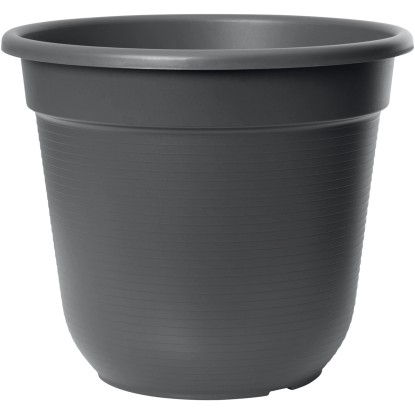 Florus Květináč Original, antracitová, pr. 11 cm