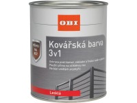OBI Kovářská barva 3v1 lesklá antracitová 375 ml OBI Kovářská barva 3v1 lesklá antracitová 375 ml