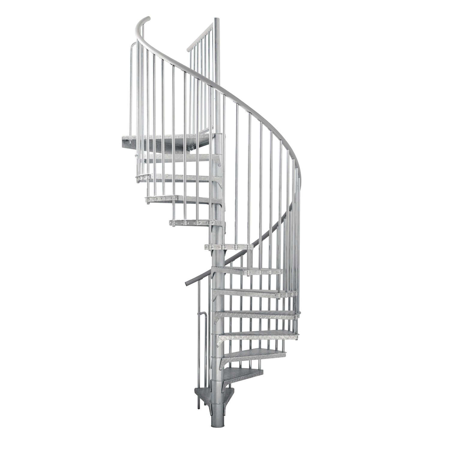 Minka STAIRS Venkovní točité schodiště Rondo Zink Smart pr. 140 cm