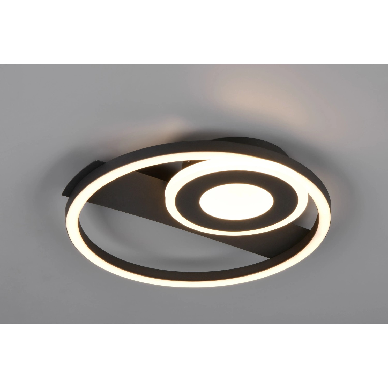 Reality Stropní LED svítidlo Horus 22W 2500lm 3000K matná černá 32 x 30,5 cm