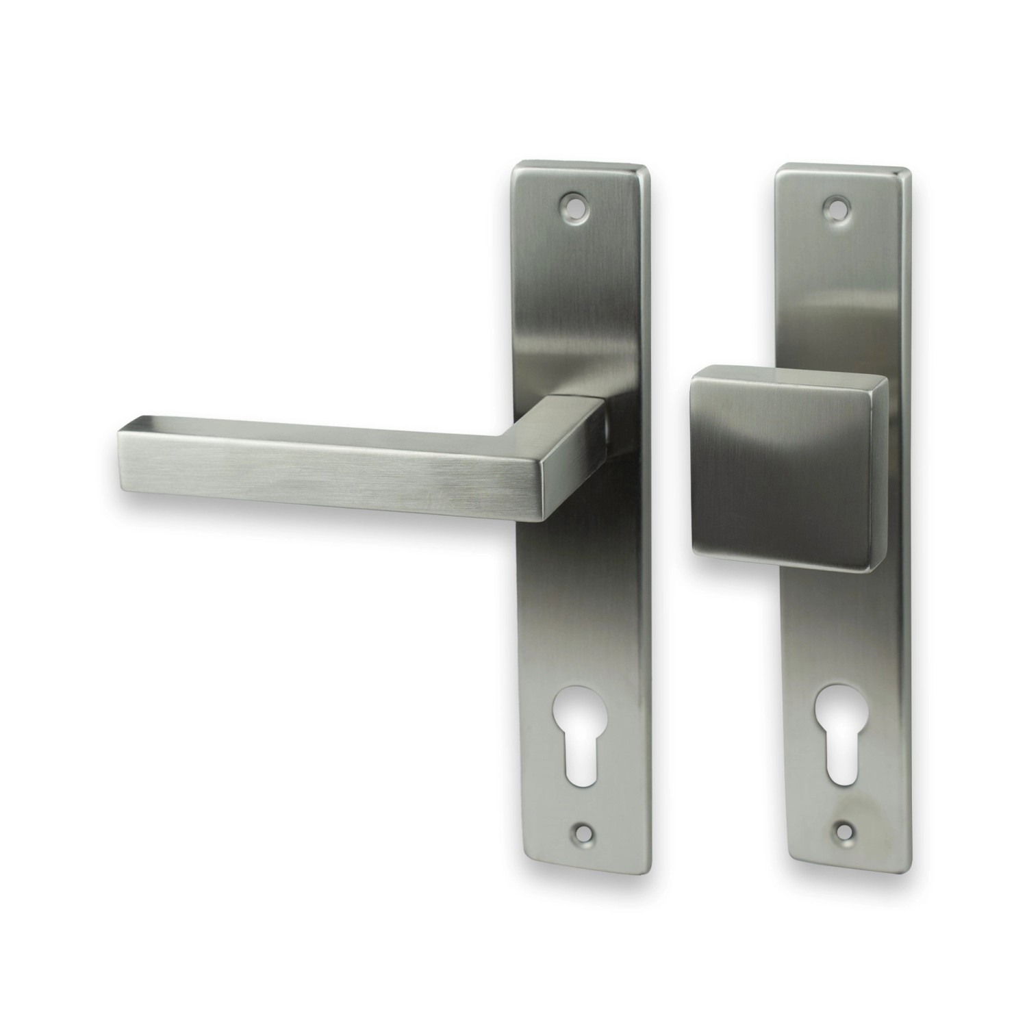 COBRA Štítové dveřní kování PAVLA PZ 90 LI nerez