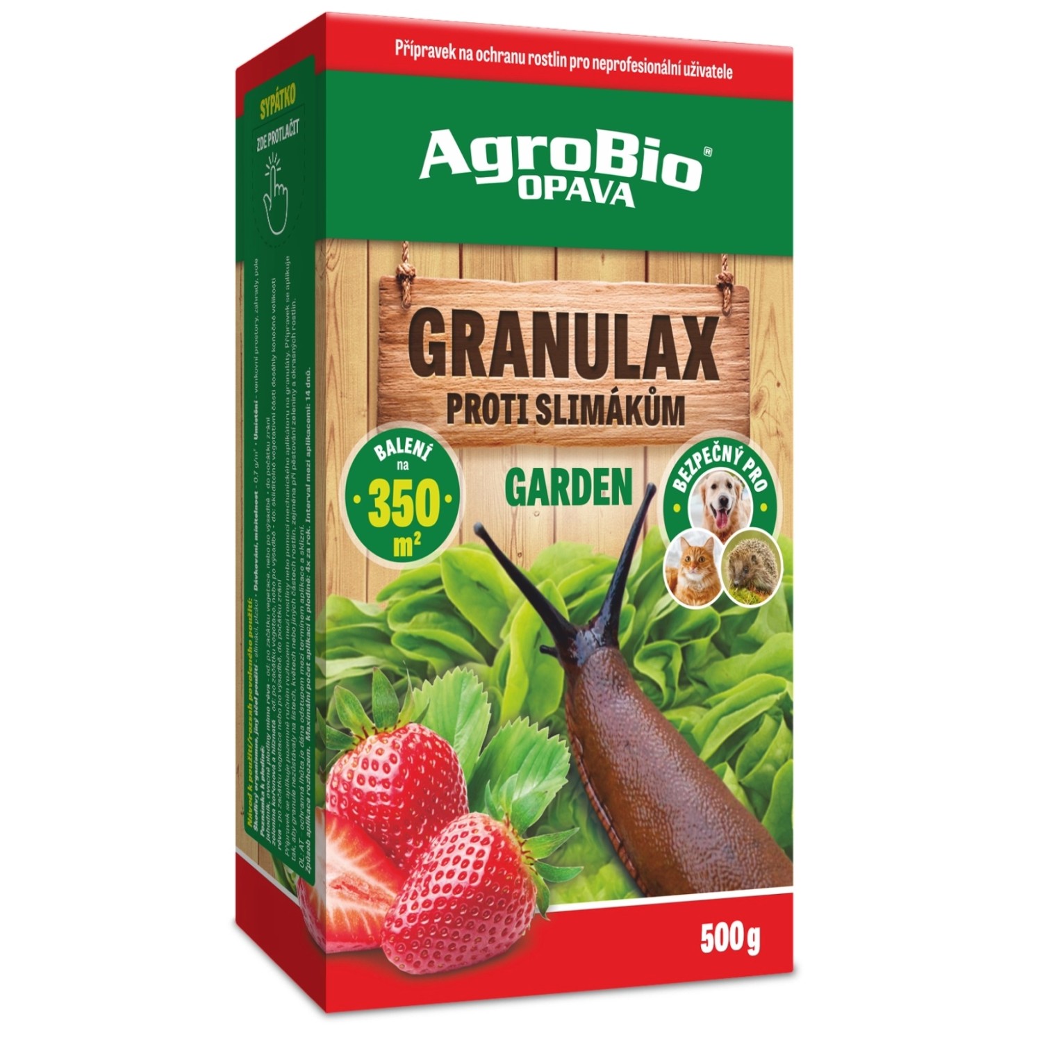 AgroBio Opava GRANULAX proti slimákům Garden, 500 g