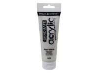 Daler Rowney Akrylová barva GRADUATE perleťová bílá, 120 ml