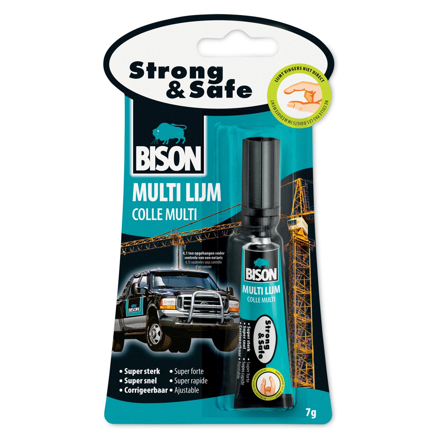 BISON Lepidlo Strong & Safe, 7 ml/g