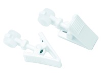 Gardinia Háček s jezdcem bílý, 20 ks Gardinia Háček s jezdcem bílý, 20 ks