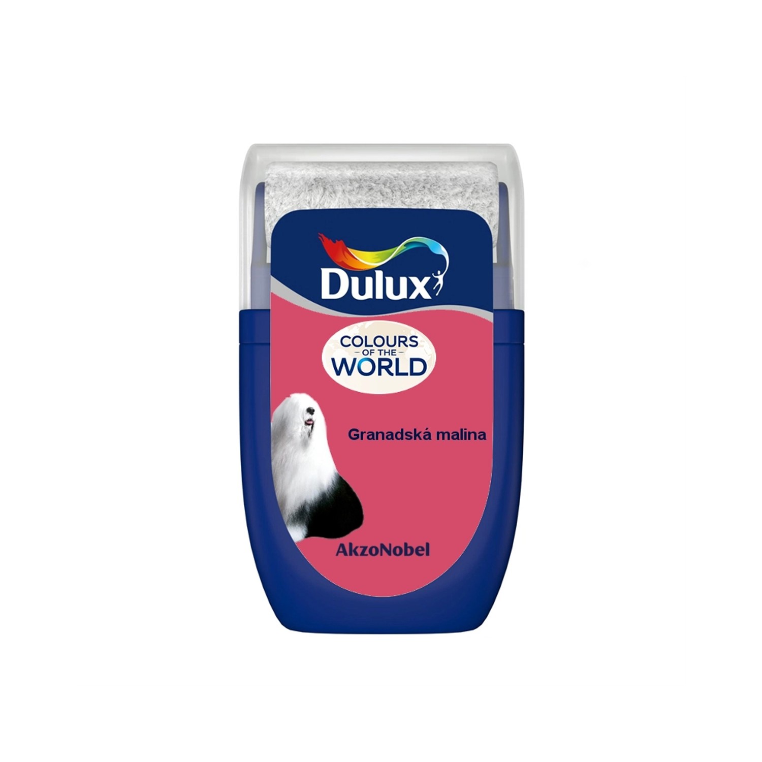 Dulux Tester, interiérová barva Colours Of The World granadská malina 30 ml