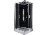 Sanotechnik Kompletní sprchový kout Trend 2, čtverec, chrom, 90 x 90 x 215 cm