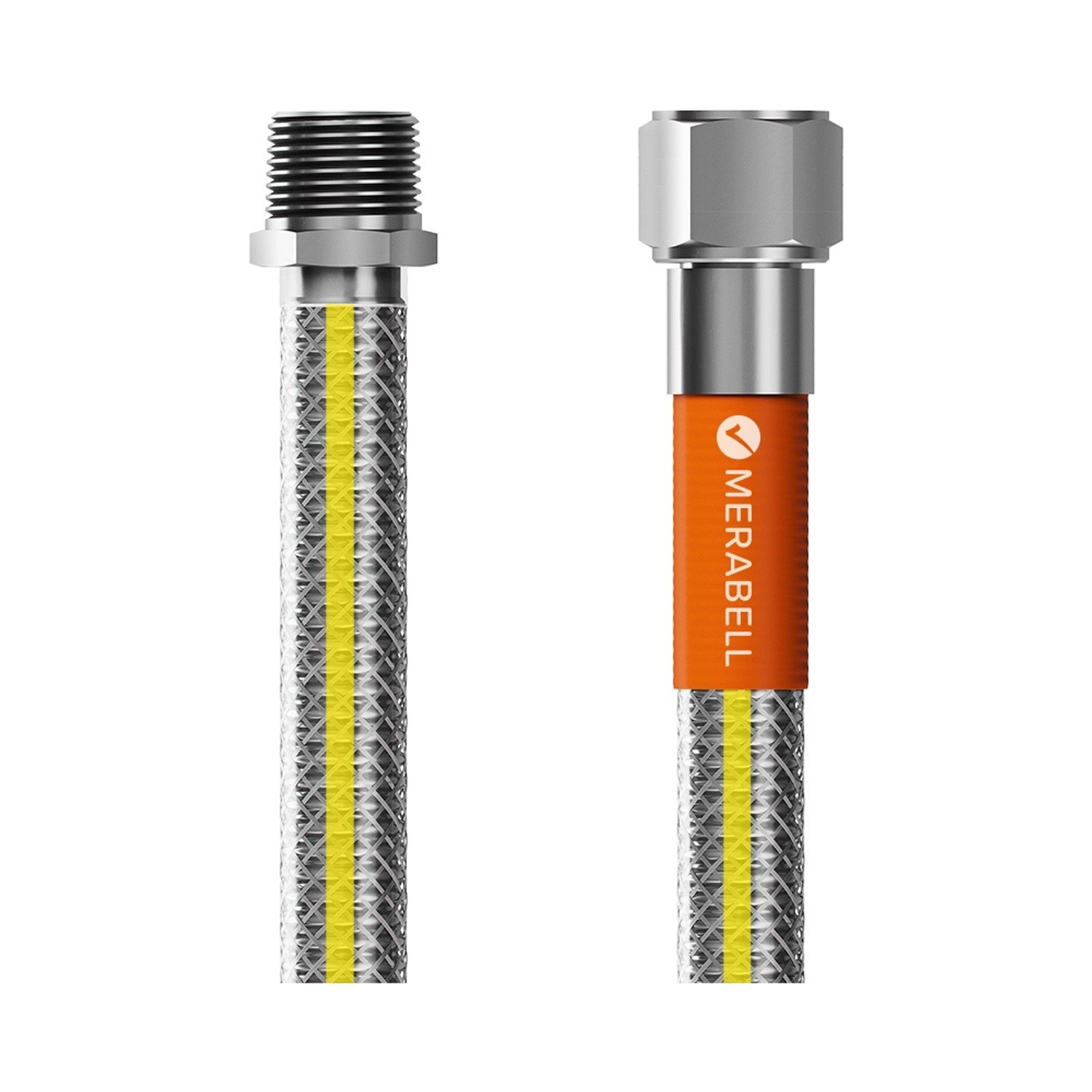 Hadice plynová Merabel Gas Profi R1/2-Rp1/2, 75 cm