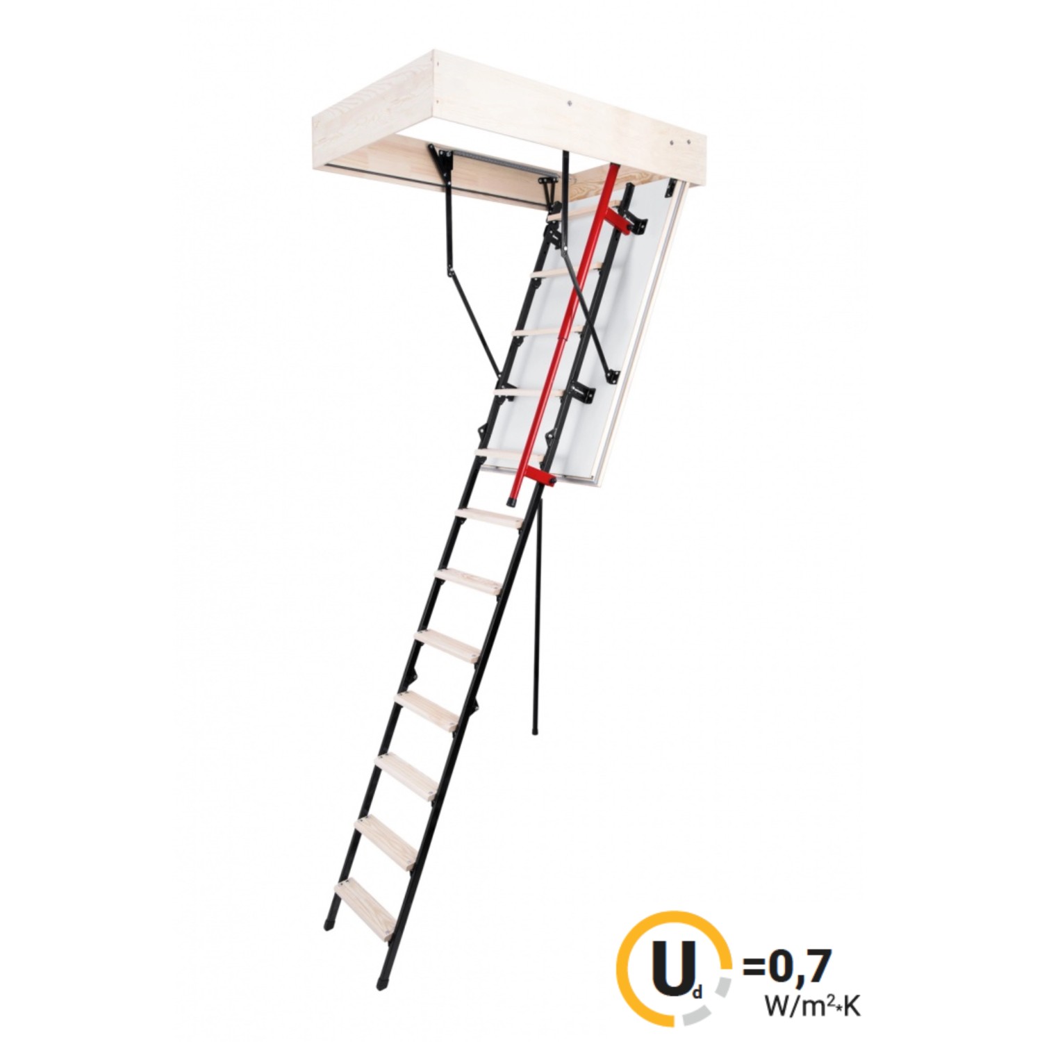 OMAN Půdní schody MAXI PLUS, 120 x 60 cm