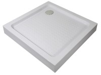 Sanotechnik Sprchová vanička s krytem TT90W, čtverec, 90 x 90 x 12,5 cm
